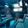 The 20 Passenger Party Bus (black)